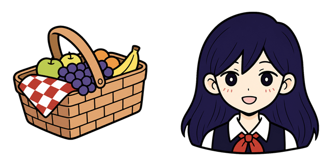 omori mari picnic basket custom cursor