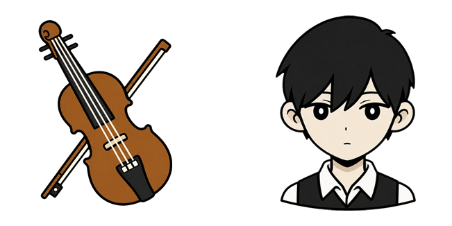 omori sunny violin custom cursor