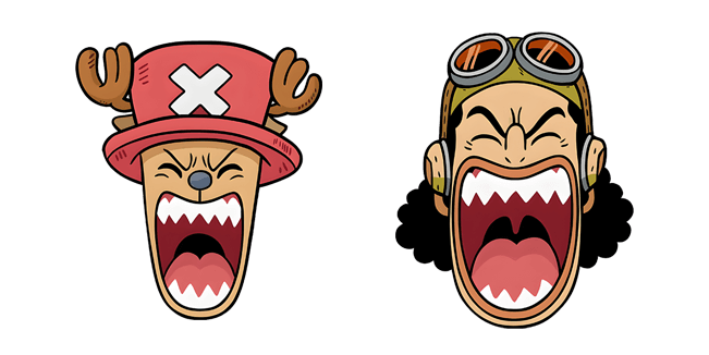 one piece angry tony tony chopper usopp custom cursor