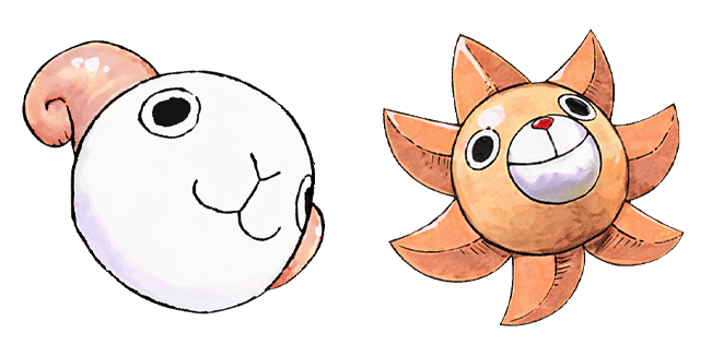 one piece going merry & thousand sunny custom cursor