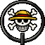 One Piece Jolly Roger Crosshair Animated