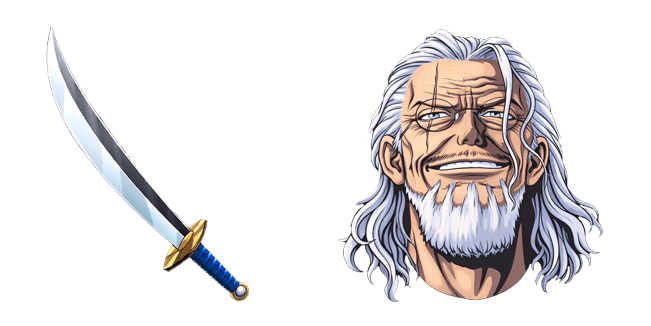 one piece silvers rayleigh saber custom cursor