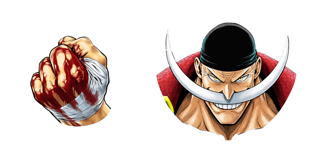 one piece whitebeard fist custom cursor