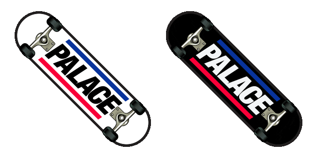 palace skateboard animated custom cursor