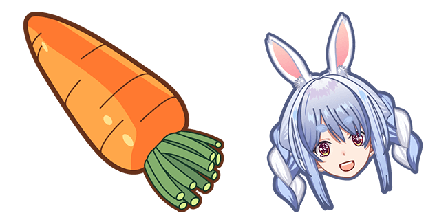 pekora carrot custom cursor