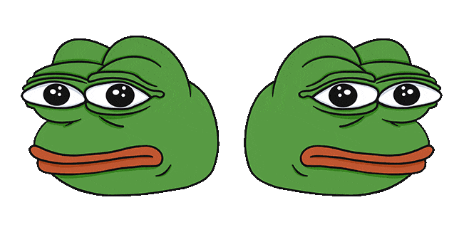 pepe the frog meme animated custom cursor