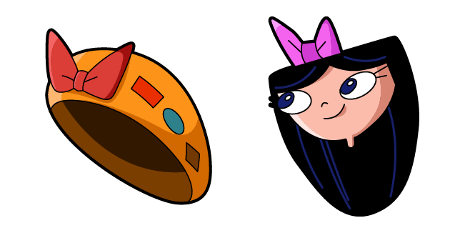 phineas and ferb isabella fireside girls hat custom cursor