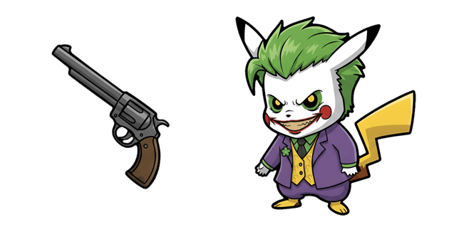 pikachu joker gun custom cursor