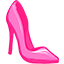 Pink High Heel & Handbag