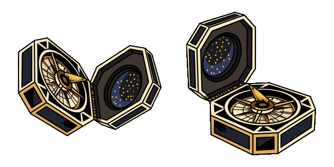 pirates of the caribbean jack sparrows compass animated custom cursor