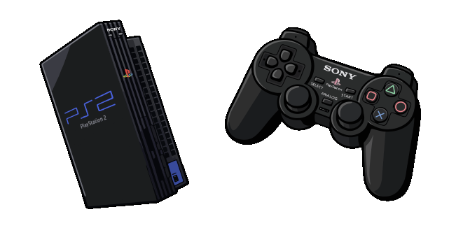 playstation 2 dualshock custom cursor