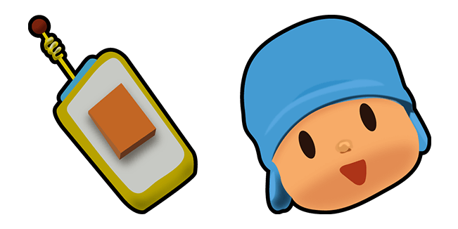pocoyo remote control custom cursor