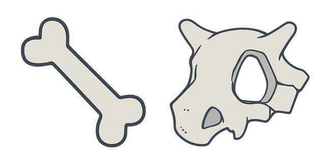 pokemon cubone skull bone custom cursor