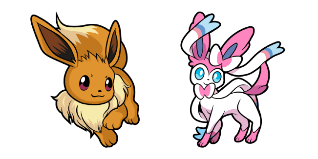 Eevee evolves into Sylveon! #pokemon #pokemonfyp #eevee #sylveon #eeve, eevee evolution