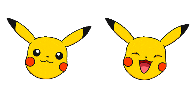 pokemon happy pikachu animated custom cursor