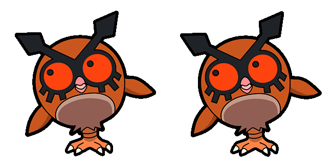 pokemon hoothoot animated custom cursor