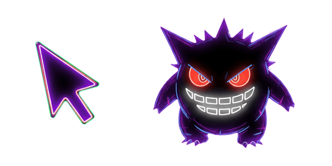 pokemon neon gengar custom cursor