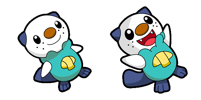 pokemon oshawott animated custom cursor