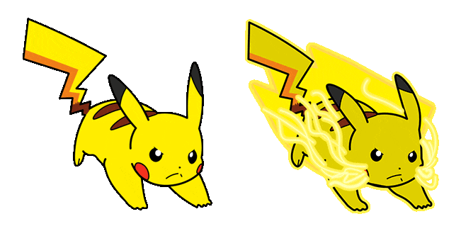 pokemon pikachu animated custom cursor