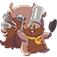Pokemon Pokopia Chef Dente & Ladle