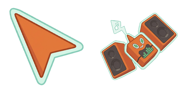 pokemon pokopia dj rotom & arrow custom cursor