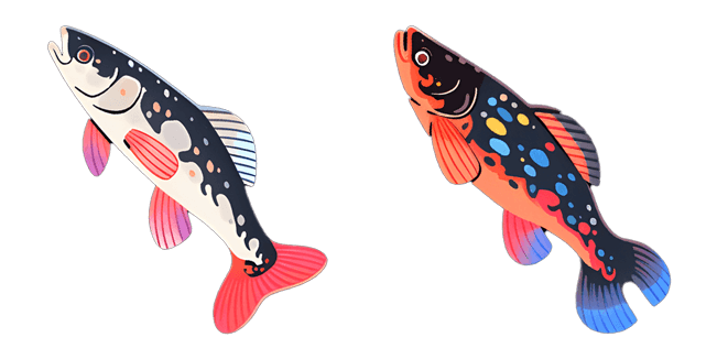 polar scarlet koi custom cursor