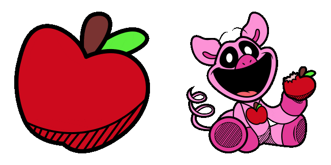 poppy playtime pickypiggy smiling critters apple animated custom cursor
