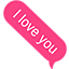 Preppy Pink Arrow & Love Message