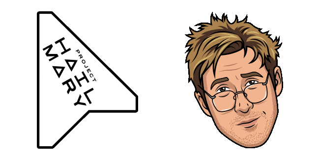 project hail mary arrow animated custom cursor