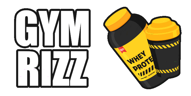 protein shake gym rizz animated custom cursor