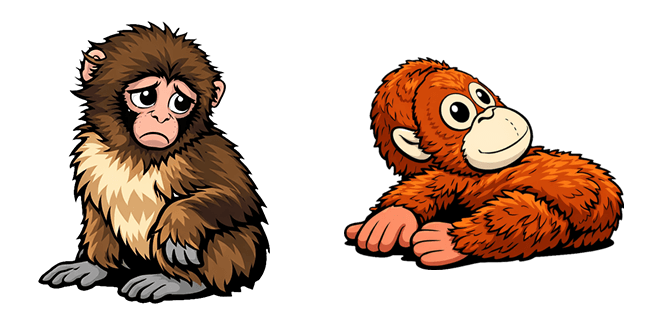 punch the monkey meme custom cursor