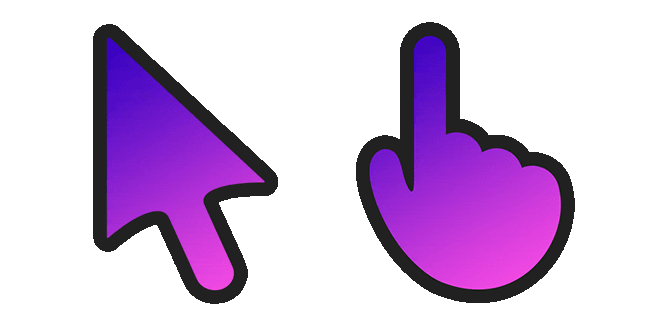 Purple Space cursor – Custom Cursor