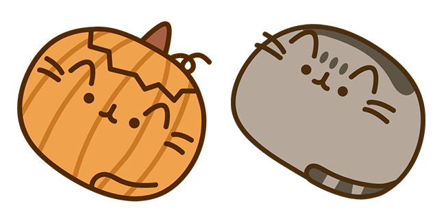 pusheen the pumpkin custom cursor