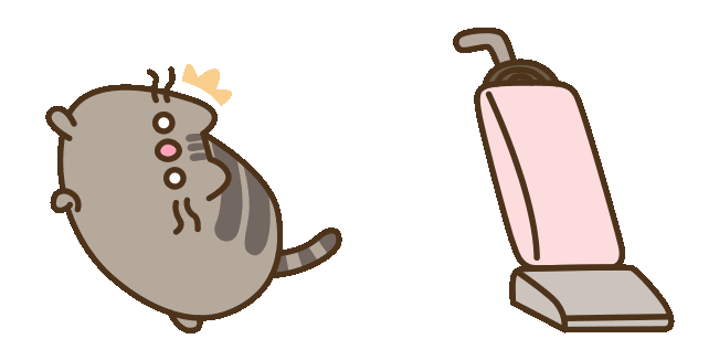 Pusheen on the Phone cursor – Custom Cursor