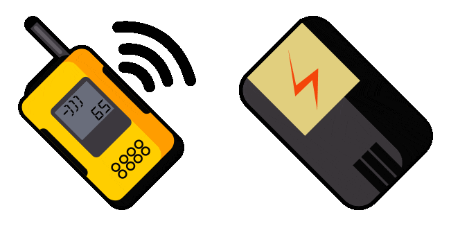 radio transmitter animated custom cursor