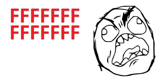 rage guy meme animated custom cursor
