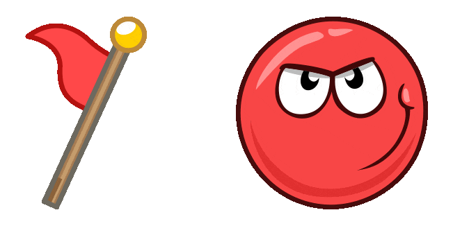 red ball 4 animated custom cursor