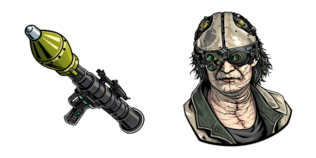 resident evil requiem victor gideon rpg 7 custom cursor