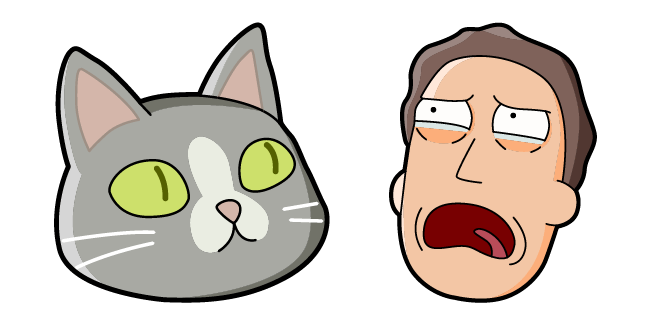 rick and morty jerry smith talking cat custom cursor
