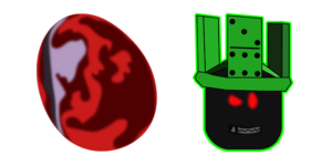 Roblox Overdrive Green & Red Cursor - Roblox Cursors - Sweezy