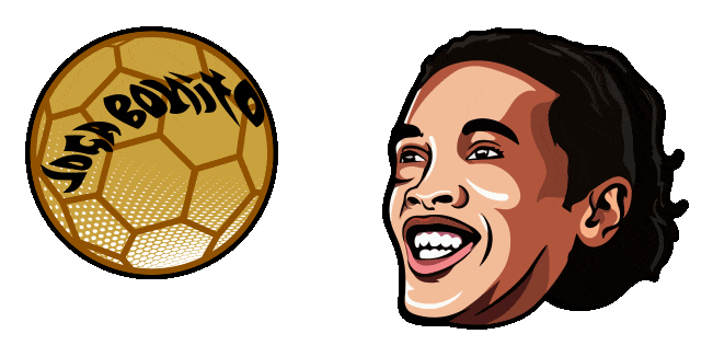 ronaldinho ball animated custom cursor