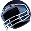 Rugby Ball & Helmet 3D