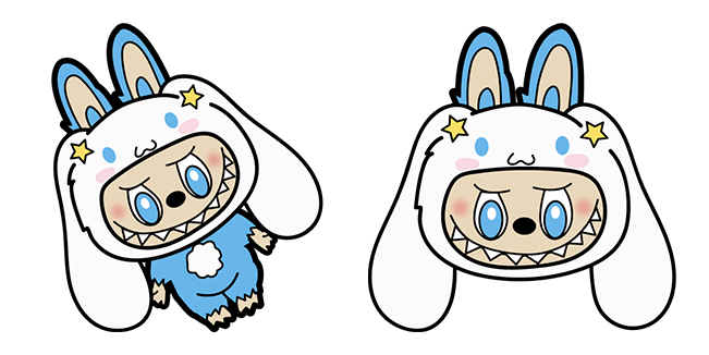 sanrio cinnamoroll x labubu custom cursor