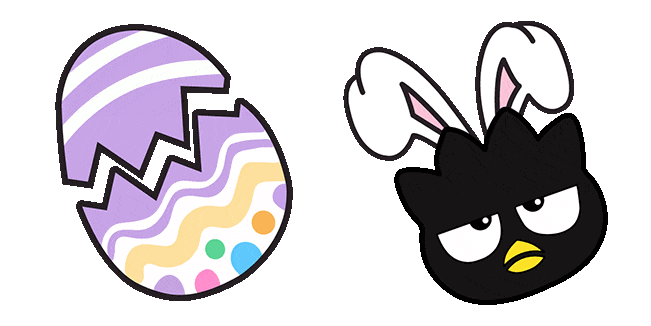 sanrio easter badtz maru animated custom cursor