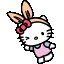 Sanrio Easter Hello Kitty Animated