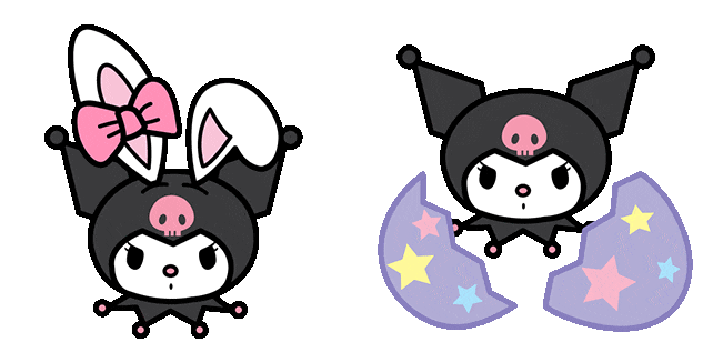 Sanrio Easter Kuromi Animated Cursor - Sweezy Cursors