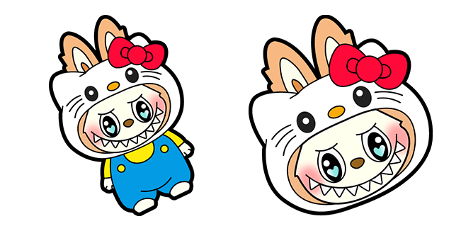 sanrio hello kitty labubu custom cursor