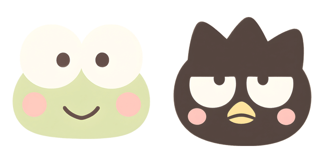 sanrio keroppi badtz maru custom cursor