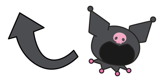 Sanrio Lovely Kuromi Cursor - Sanrio Cursors - Sweezy Custom Cursors