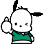 Sanrio Pochacco Thumbs up Animated